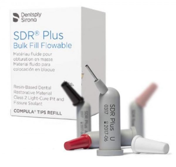 SDR Plus Refill compozit flow Dentsply Sirona carpula compule 0,25g 5 buc
