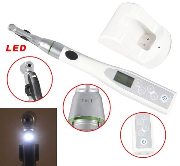Micromotor endodontic fara fir CICADA cu LED endomotor wireless