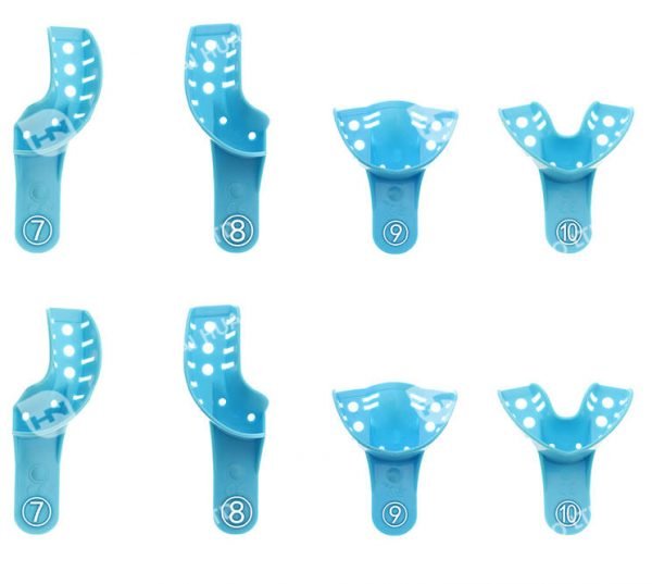 Set de 8 portamprente segmentare plastic linguri amprenta