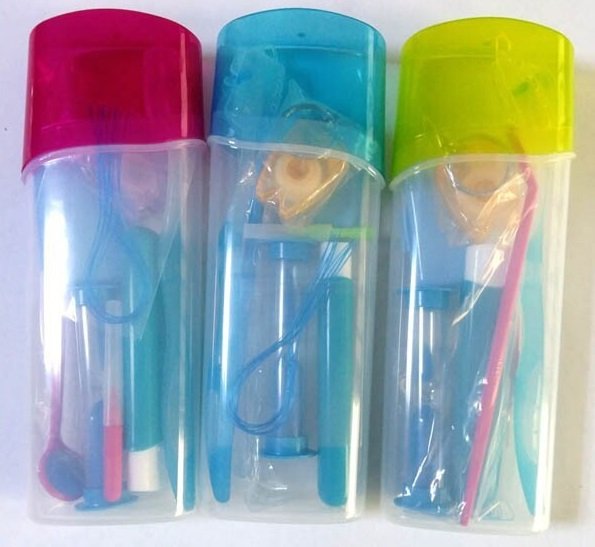 Set pentru igiena pacientului cu aparat ortodontic 8 in 1