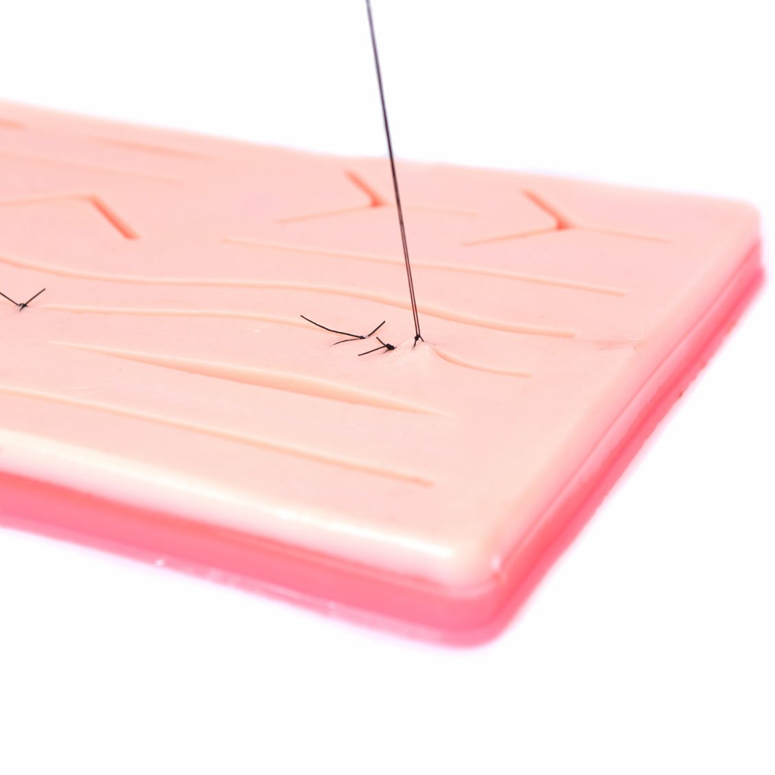 Set pad silicon si instrumente de antrenament suturi chirurgicale