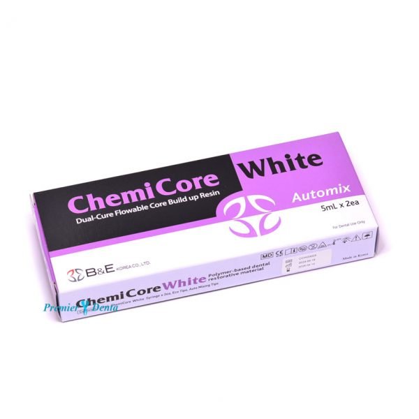 ChemiCore White BE ciment dual alb opac 2x 5ml