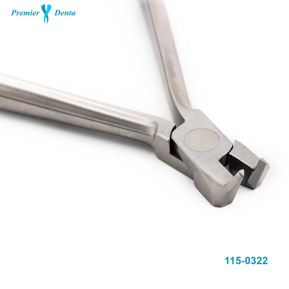 Cleste flush cutter distal 45 grade fara holder 11.5 cm orto 115-0322