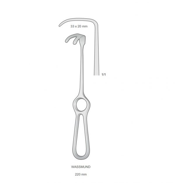 Departator Langenbeck Wassmund 22cm maxilo ortognata