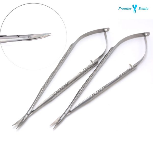 Foarfeca Castroviejo 17cm microchirurgie extradura supercut premium