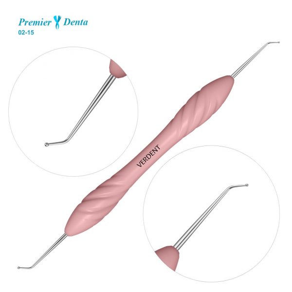 Set instrumente modelat compozit cu maner silicon ergonomic Verdent