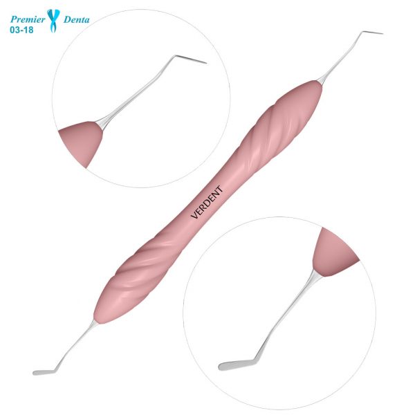 Set instrumente modelat compozit cu maner silicon ergonomic Verdent