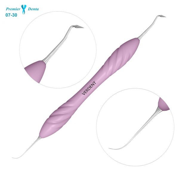 Set instrumente modelat compozit cu maner silicon ergonomic Verdent