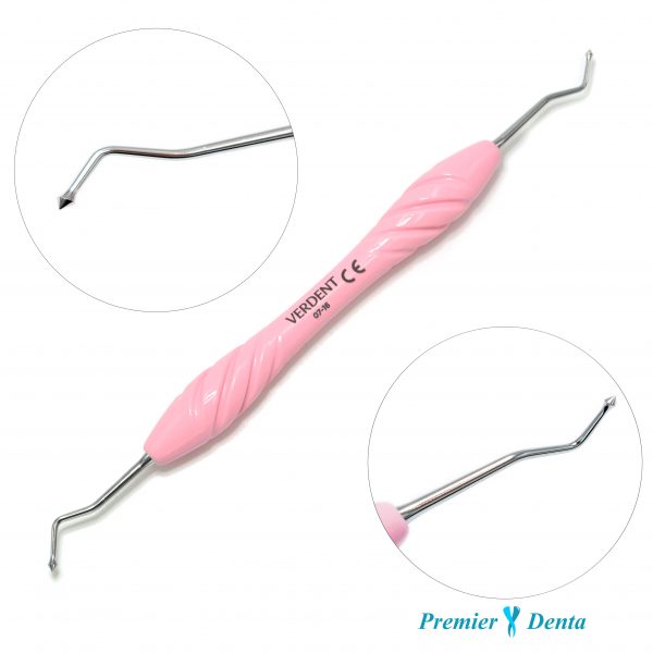 Set instrumente modelat compozit cu maner silicon ergonomic Verdent